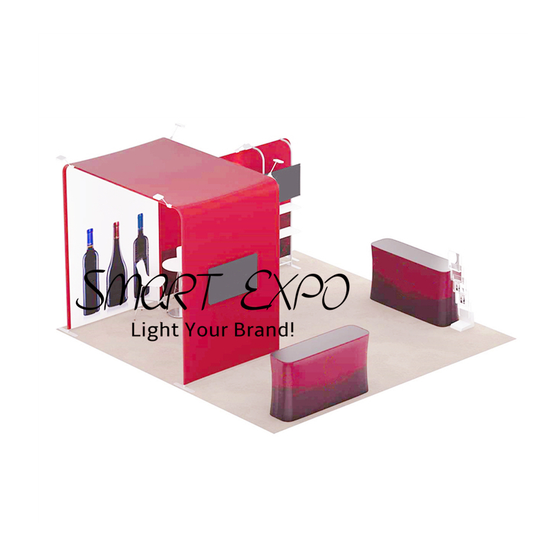 Portable 5X5M Banner Stands Advertising Display Booth for Trade Shows Events