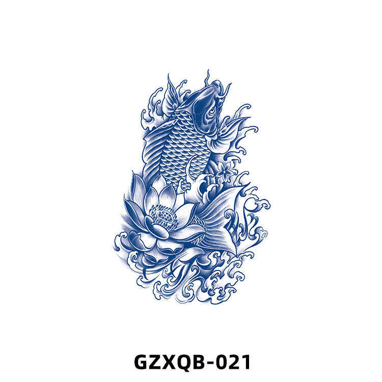 New herbal tattoo stickers for men and women, semi waterproof longlasting internet celebrity juice, non reflective flower arm, female tatToo