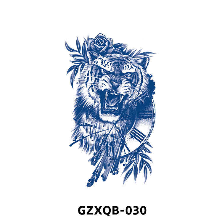 New herbal tattoo stickers for men and women, semi waterproof longlasting internet celebrity juice, non reflective flower arm, female tatToo