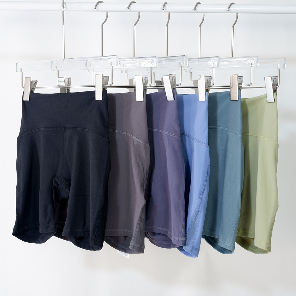 Women Yoga Fitness High Waist Sports Yoga Shorts womens Fitness Slim Quick Dry Breathable High Elasticity Nylon Material Pants High Waist