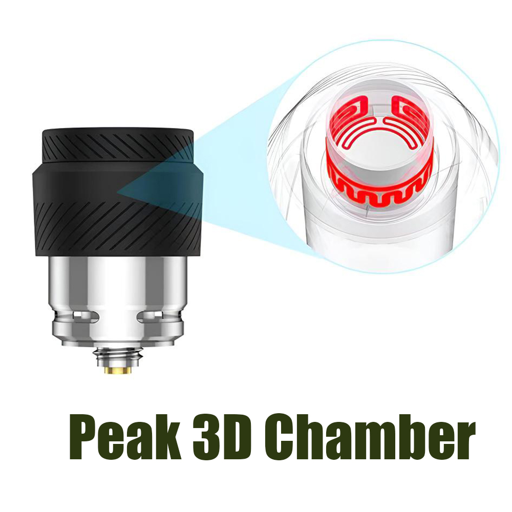 Puffco Peak 3D Chamber Cap Accessory Replacement Heating Generation Ceramic Head