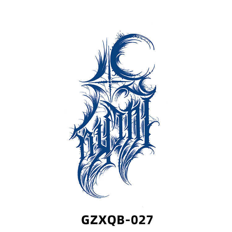 New herbal tattoo stickers for men and women, semi waterproof longlasting internet celebrity juice, non reflective flower arm, female tatToo