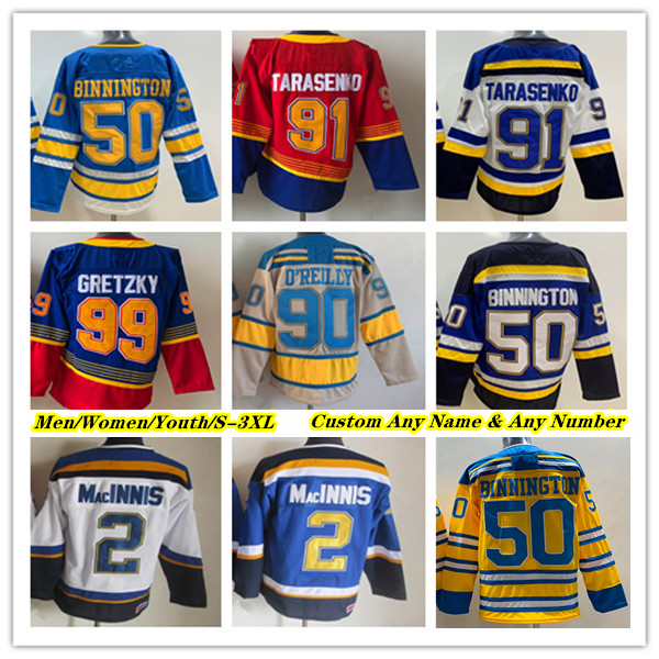 Custom Hockey Jerseys Brayden Schenn Robert Thomas Binnington Pavel Buchnevich Kevin Hayes Torey Krug Justin Faulk Brandon Saad Alexey Toropchenko Parayko Blues