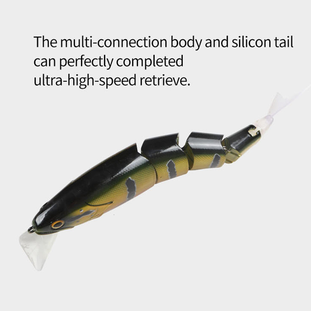 Baits Lures Swimming Bait Jointed Fishing Lure Floating Hard bait with Jerk For Big Bass Pike Minnow High Quality 230630