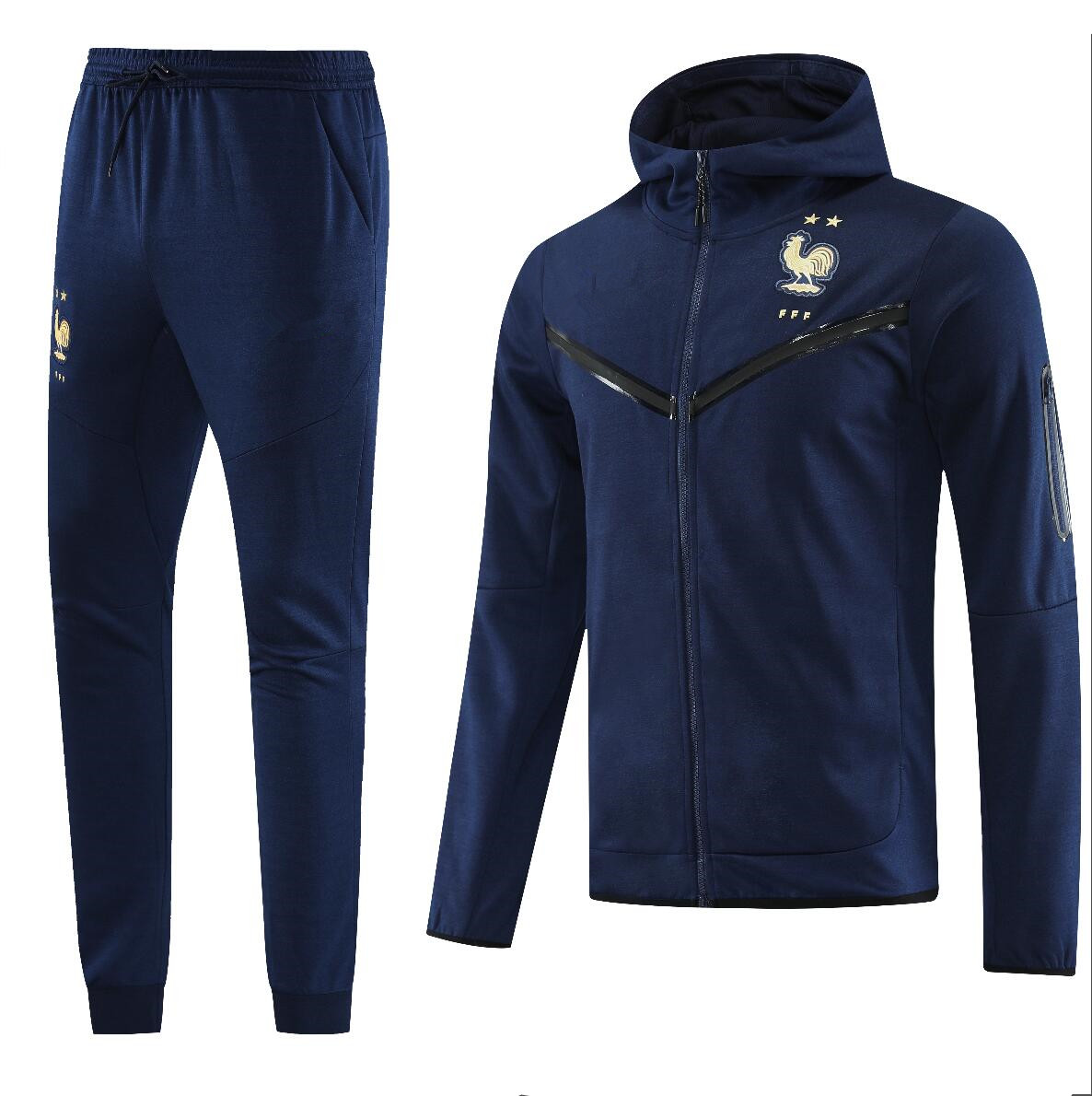23/24 French Jacket training suit BENZEMA MBAPPE GRIEZMANN Francia tracksuit equipe de Full Sets kit Men chandal Francia Maillot foot Jacket, Black
23/24 French Jacket training suit BENZEMA MBAPPE GRIEZMANN Francia tracksuit equipe de Full Sets kit Men chandal Francia Maillot foot Jacket, Black