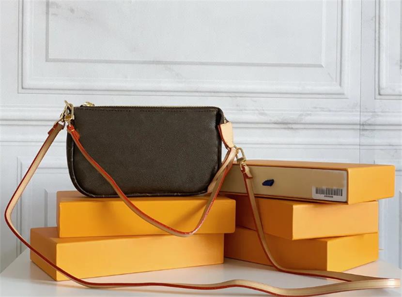 2023 High Quality Fashion Luxury Handbags Purses POCHETTE ACCESSORIES Bag Women Brand Classic Style Genuine Leather Shoulder Bags AAAAA