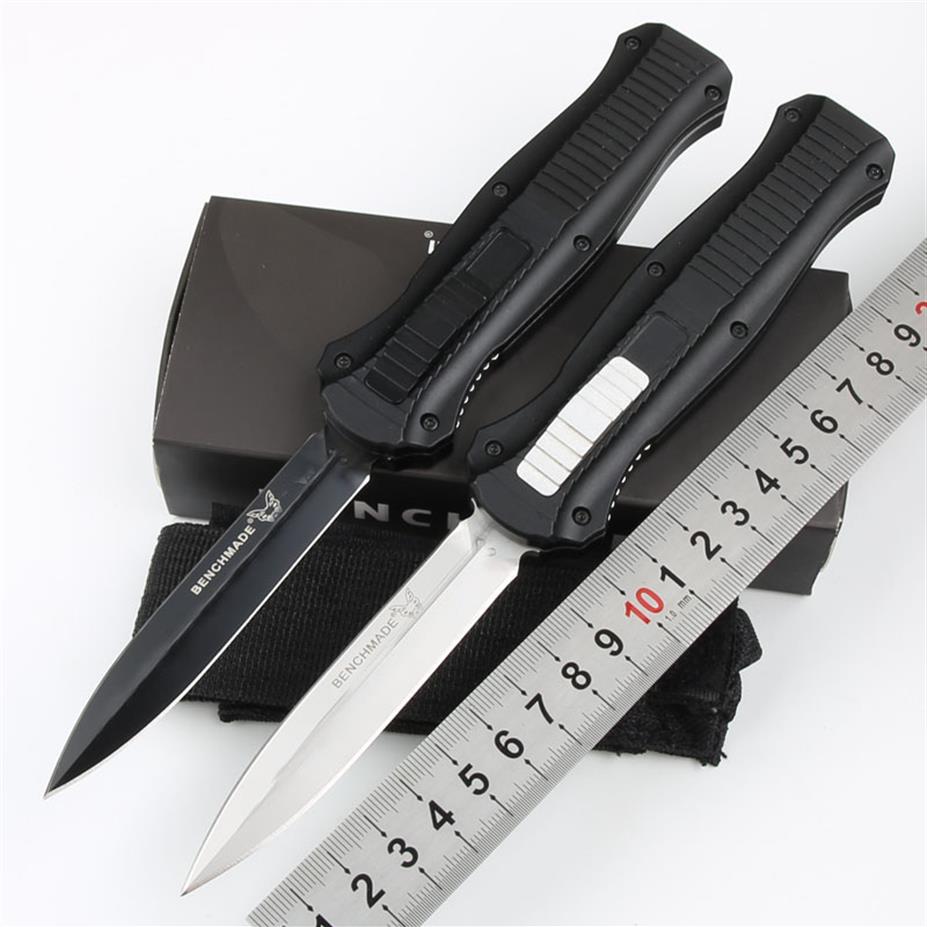 Benchmade BM 3300 Infidel Double Action Folding Automatic Knife OTF D2 Blade Aluminum Handle Outdoor Pocket Automatic Tactical Sur317w
Benchmade BM 3300 Infidel Double Action Folding Automatic Knife OTF D2 Blade Aluminum Handle Outdoor Pocket Automatic Tactical Sur317w