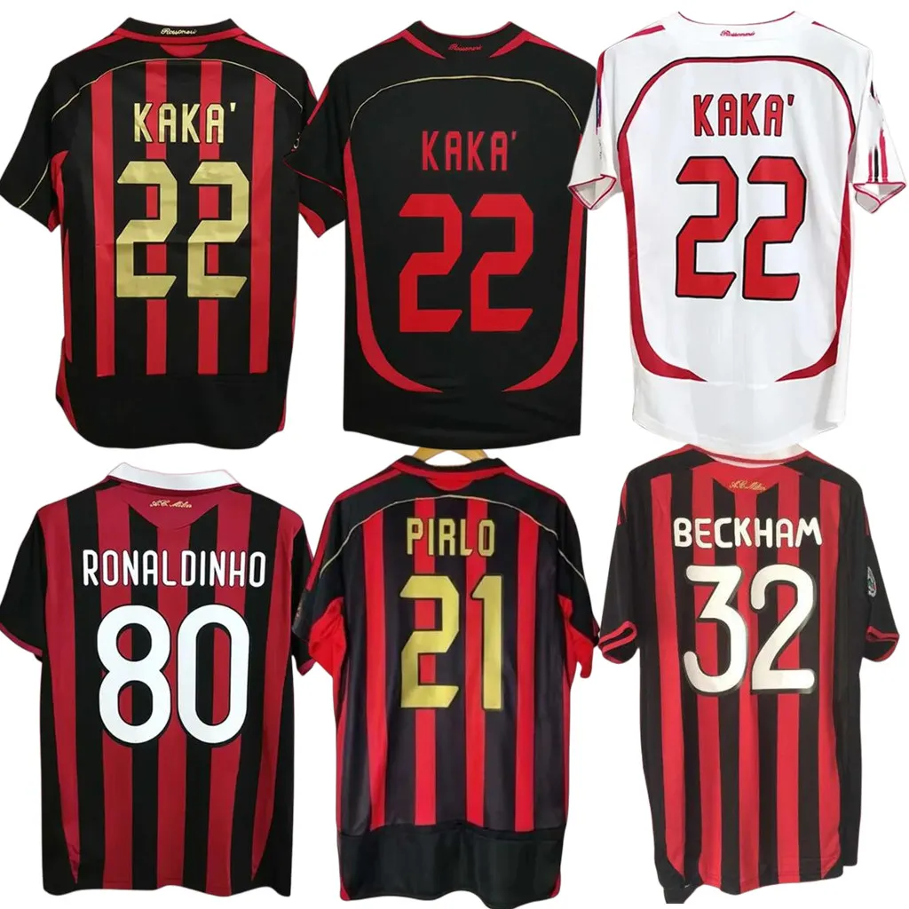 90 91 Retro shirts SOCCER JERSEYS 95 96 97 Gullit 01 02 03 12 14 15 2006 2009 2010 Maldini Van Basten Football KAKA 06 07 PIRLO RONALDINHO BAGGIO Ac MIlans classic, 06-07 away white
90 91 Retro shirts SOCCER JERSEYS 95 96 97 Gullit 01 02 03 12 14 15 2006 2009 2010 Maldini Van Basten Football KAKA 06 07 PIRLO RONALDINHO BAGGIO Ac MIlans classic, 06-07 away white