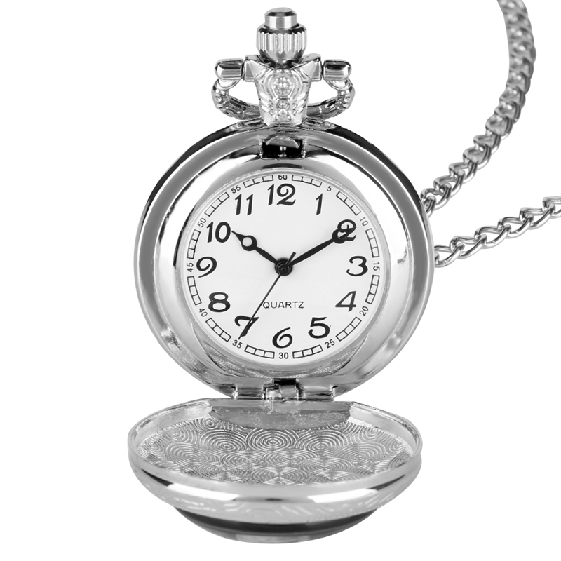 The Notre Dame De Paris Cathedral Display Watches Antique Quartz Pocket Watch Necklace Chain Clock Souvenir Gifts for Men Women