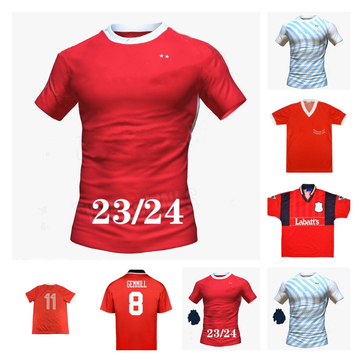 Nottingham 23 24 Soccer Jersey GRABBAN Johnson Surridge 2023 kids Forest AMEOBI MIGHTEN KROVINOVIC Zinckernagel LINGARD Football Shirt 79 80 94 95 COLLYMORE retro, 1990
Nottingham 23 24 Soccer Jersey GRABBAN Johnson Surridge 2023 kids Forest AMEOBI MIGHTEN KROVINOVIC Zinckernagel LINGARD Football Shirt 79 80 94 95 COLLYMORE retro, 1990