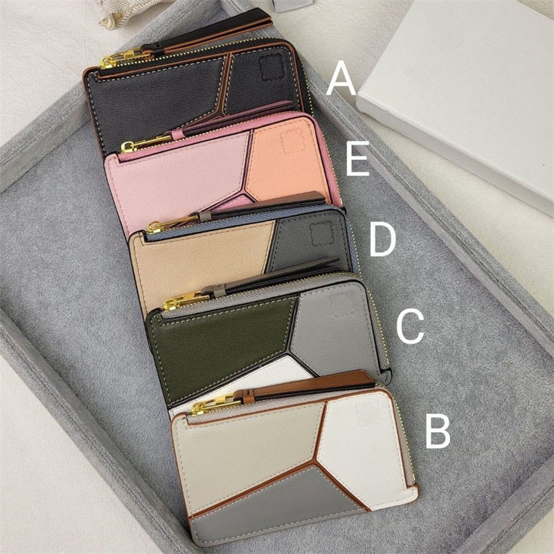 Cardholder Designer Women Puzzle Card Holder Mens Small Clutch Purses Designers Zipper Coin Purse Luxury Wallets Clip Man Wallet With Box
Cardholder Designer Women Puzzle Card Holder Mens Small Clutch Purses Designers Zipper Coin Purse Luxury Wallets Clip Man Wallet With Box