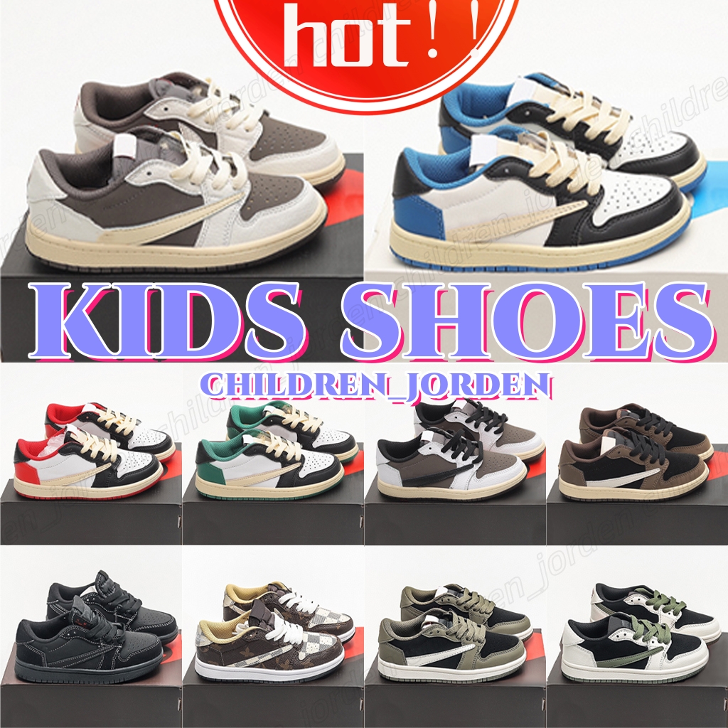 kids shoes 1s low reverse OG Sneakers Boys Girls Travis black phantom olive SP size 24-35
kids shoes 1s low reverse OG Sneakers Boys Girls Travis black phantom olive SP size 24-35
