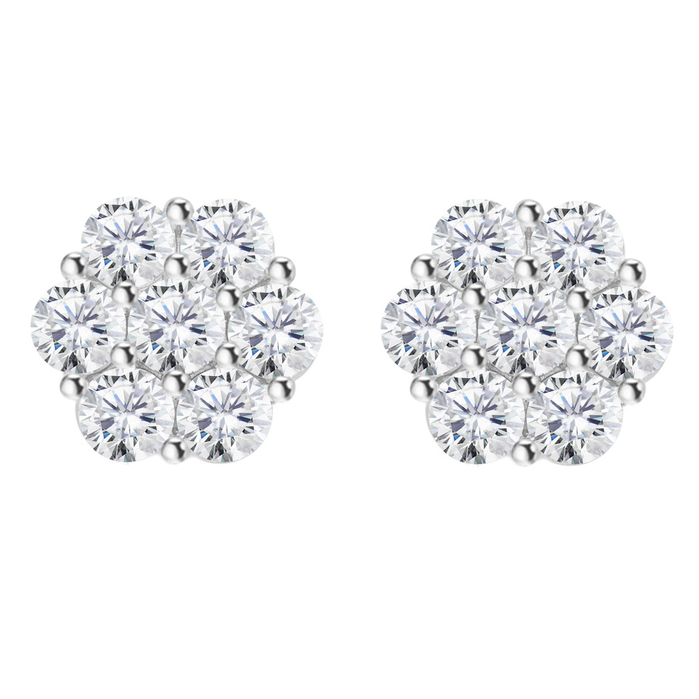 Dia Passed Test Men Women Studs Sterg Sier wer Moissanite Earrings Nice Gift