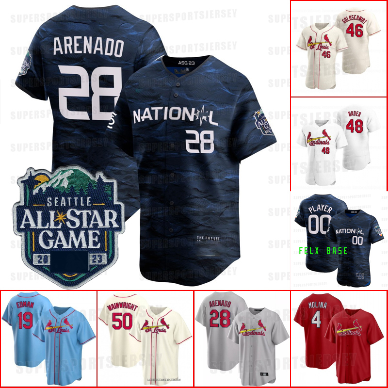 2023 ALL STAR GAME st Cardinals Albert Pujols Baseball Jerseys Willson Contreras Nolan Arenado Paul Goldschmidt Yadier Molina Ryan Helsley Adam Wainwright Miles, As pictured
2023 ALL STAR GAME st Cardinals Albert Pujols Baseball Jerseys Willson Contreras Nolan Arenado Paul Goldschmidt Yadier Molina Ryan Helsley Adam Wainwright Miles, As pictured