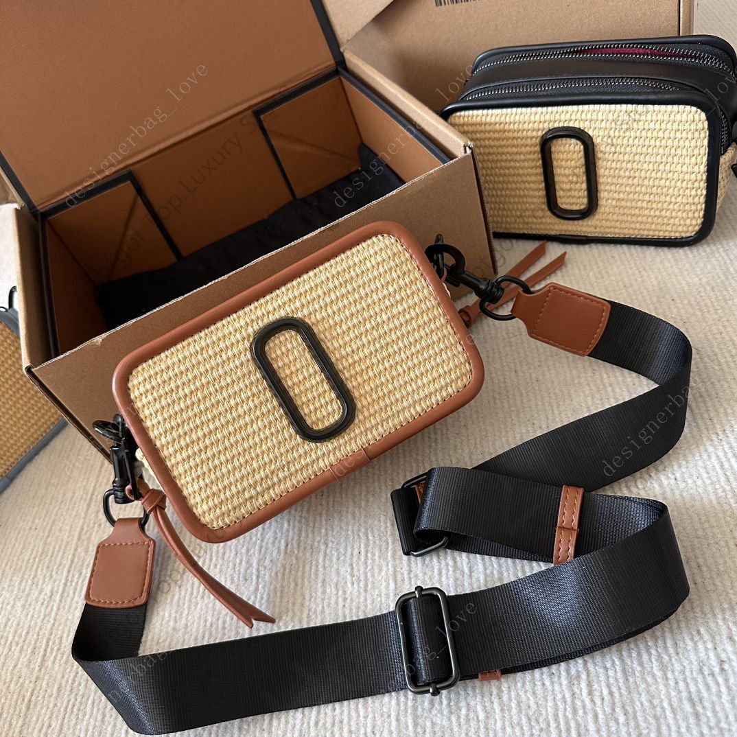 The Snapshot Designer Women's Straw Camera Crossbody Storage Box Square Purse Wide Shoulder Straps And Double Zipper Classic Design With Box & Dustbag M6017, M6017-blue
The Snapshot Designer Women's Straw Camera Crossbody Storage Box Square Purse Wide Shoulder Straps And Double Zipper Classic Design With Box & Dustbag M6017, M6017-blue