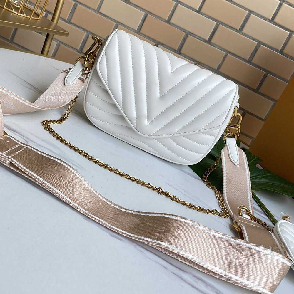 2023 top Fashion Shoulder Bag New Wave Genuine leather cross body bag twin set satchel handbag for men presbyopic mini package Multi Pochette lady