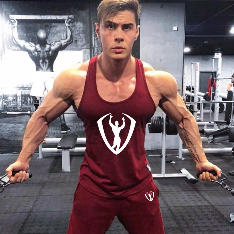 Men's Tank Tops Mens Cotton gyms Bodybuilding Stringer Vest Fitness Shirt men Sleeveless Workout clothing ropa hombre 230630