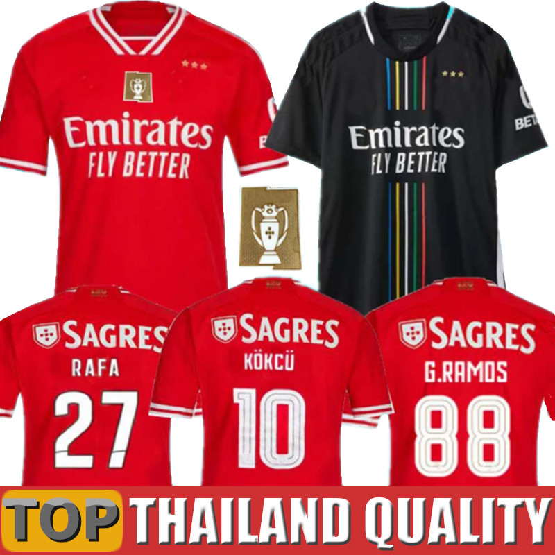 Fans Player version 23 24 Benficas Soccer Jerseys Camisetas 2023 2024 Camisa de futebol Football Shirt SEFEROVIC WALDSCHMIDT PIZZI RAFA G.RAMOS Men Kid Kit uniform, 23/24 away - kids
Fans Player version 23 24 Benficas Soccer Jerseys Camisetas 2023 2024 Camisa de futebol Football Shirt SEFEROVIC WALDSCHMIDT PIZZI RAFA G.RAMOS Men Kid Kit uniform, 23/24 away - kids