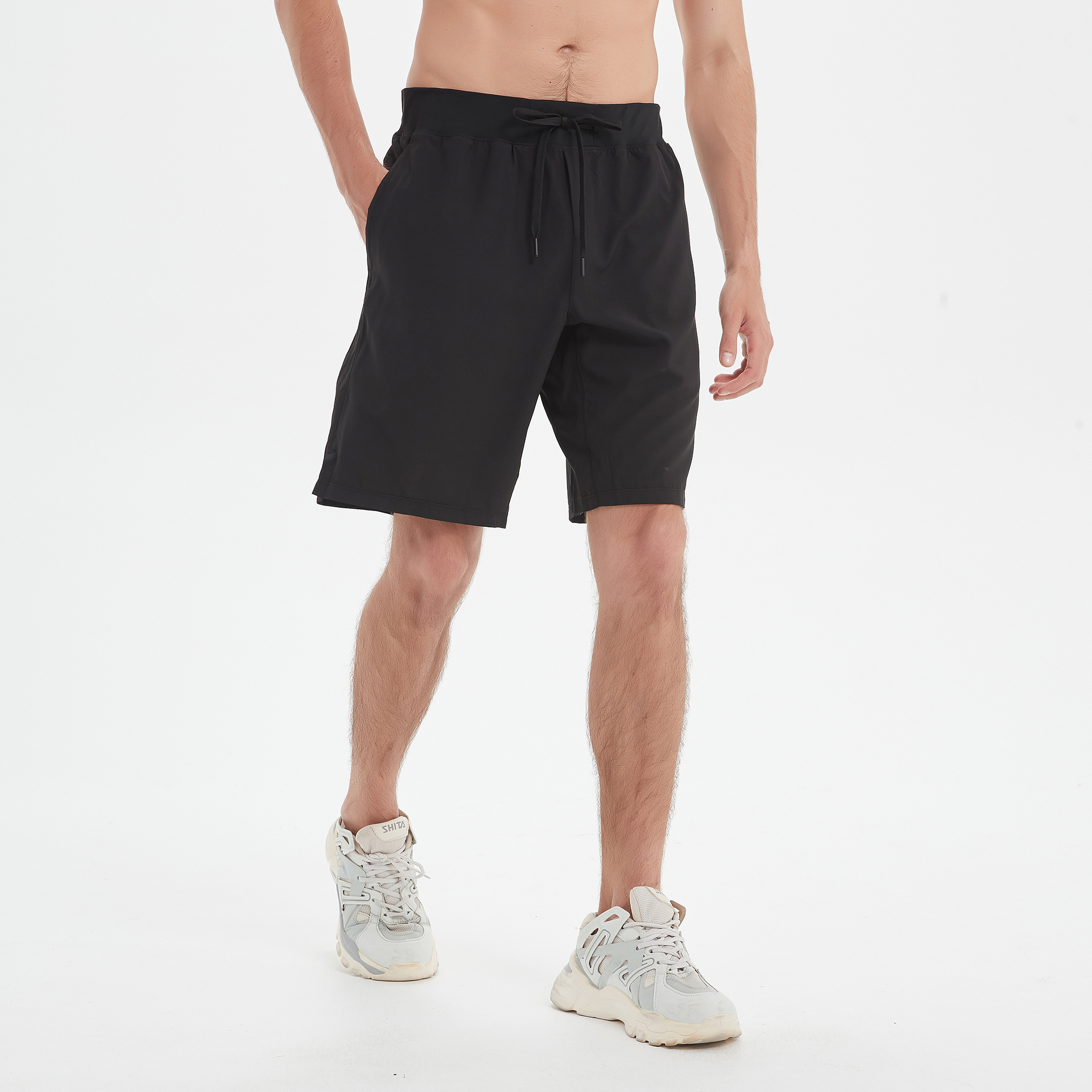 Men Shorts Quick-drying Lightweight yoga Sports Sweat-wicking breathable fabric jogging Gym Wear Leggings Elastic Fitness Lady Overall Full Workout Fi