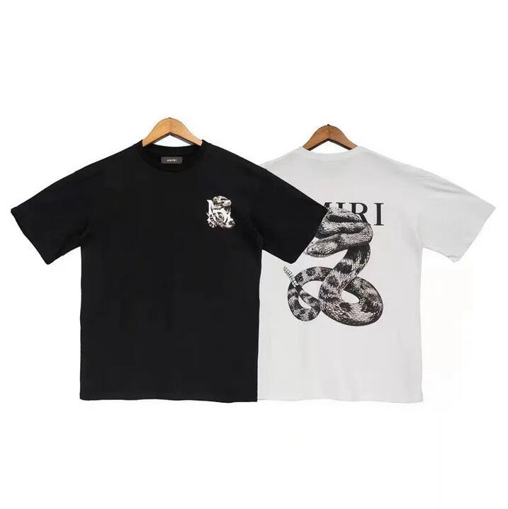 2023 Mens Designer T Shirts Amirs Printed Fashion Man T-shirt Top Quality Cotton Casual Tees Short Sleeve Luxury Hip Hop Streetwear TShirts Size S-XL, W111
2023 Mens Designer T Shirts Amirs Printed Fashion Man T-shirt Top Quality Cotton Casual Tees Short Sleeve Luxury Hip Hop Streetwear TShirts Size S-XL, W111