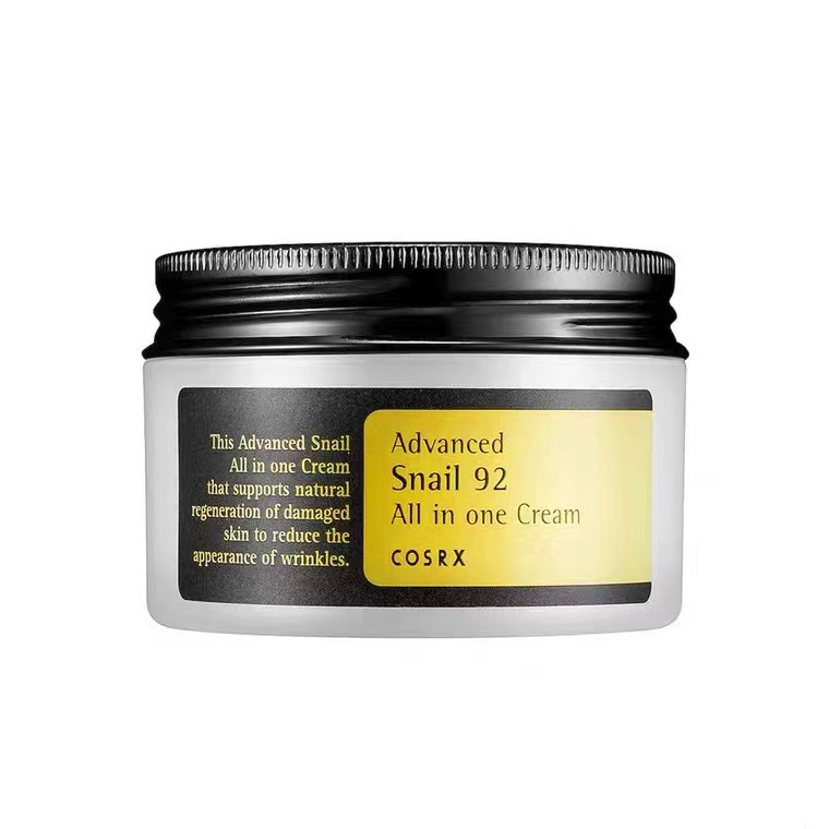 COSRXs Advanced Snail 92 COSRXs All In One Cream Moisturizer Enriched With 92% Of Snail Mucin To Give Skin Nourishment 100g, As pic
COSRXs Advanced Snail 92 COSRXs All In One Cream Moisturizer Enriched With 92% Of Snail Mucin To Give Skin Nourishment 100g, As pic
