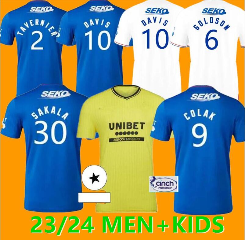 23 24 Glasgow Rangers Soccer Jerseys 2023 2024 Home blue Sakala KENT TAVERNIER MORELOS COLAK Hogan Football Shirt men Kids Kit fans player version camiseta de
23 24 Glasgow Rangers Soccer Jerseys 2023 2024 Home blue Sakala KENT TAVERNIER MORELOS COLAK Hogan Football Shirt men Kids Kit fans player version camiseta de