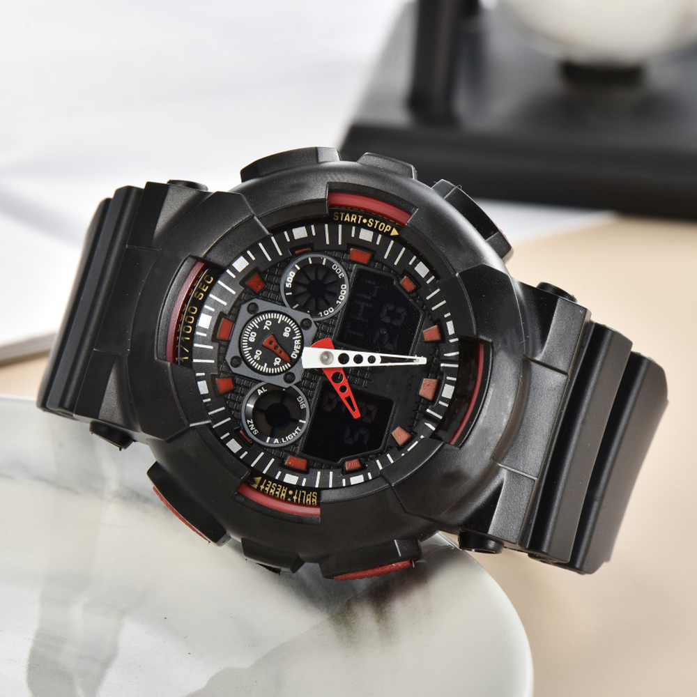 Mens Sport Military Factory Autolight Water resistant g100 sports watches LED g multifunction Time Zones Shock Watch Army Military Shocking Original DropShipping, G9
Mens Sport Military Factory Autolight Water resistant g100 sports watches LED g multifunction Time Zones Shock Watch Army Military Shocking Original DropShipping, G9