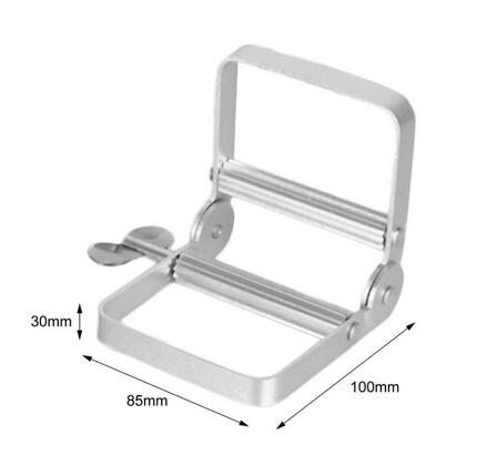 2018 Aluminum Manual Toothpaste Dispenser Tooth Paste Tube Squeezer Bathroom Accessories Hair Dye Tubes Rolling Squeezer Tools4677194