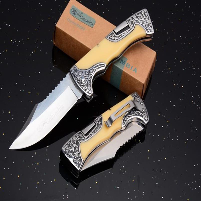 18 Colombia A3157 Wolf Tactical Folding Knife 3Cr13Mov Bone Handle Fast Open Outdoor Camping Hunting Survival Pocket Knife Utili1884
18 Colombia A3157 Wolf Tactical Folding Knife 3Cr13Mov Bone Handle Fast Open Outdoor Camping Hunting Survival Pocket Knife Utili1884