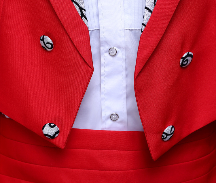 Men's Suits Blazers Tuxedo Dress Men Embroidery Shiny Lapel Tail Coat Wedding Groom Tailcoats Party Stage Singer Tails 230630