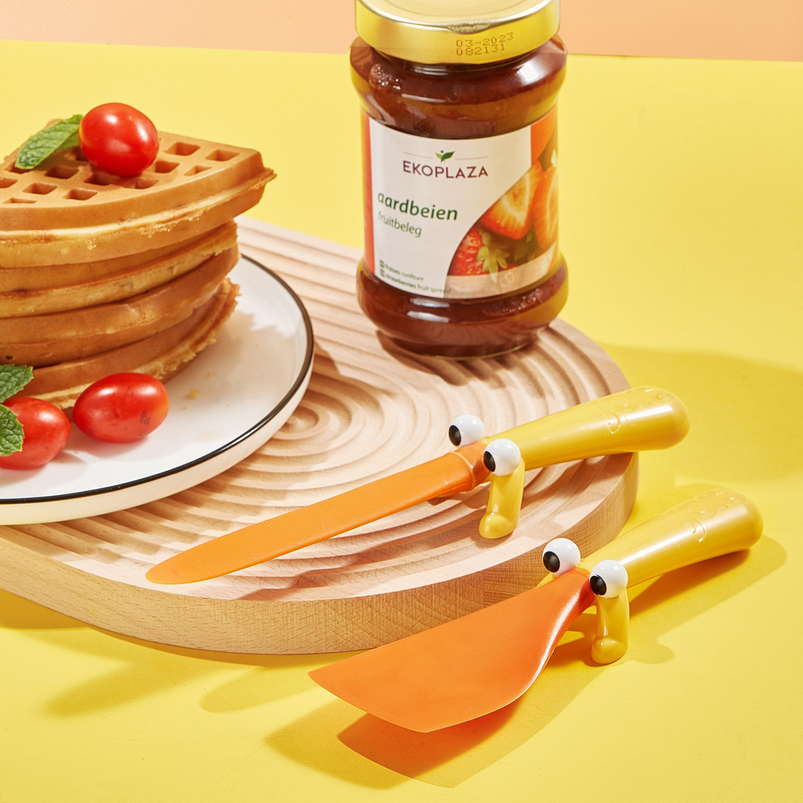 Other Kitchen Dining Bar Joie Peekaboo Butter Jam Scraper Small Silicone Scraper Mixing Butter Cream Stirring Knife Scraping Edge Spatula Kitchen Gadg