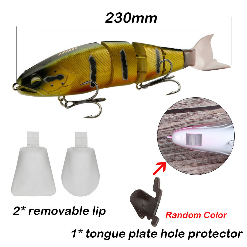 Baits Lures Swimming Bait Jointed Fishing Lure Floating Hard bait with Jerk For Big Bass Pike Minnow High Quality 230630