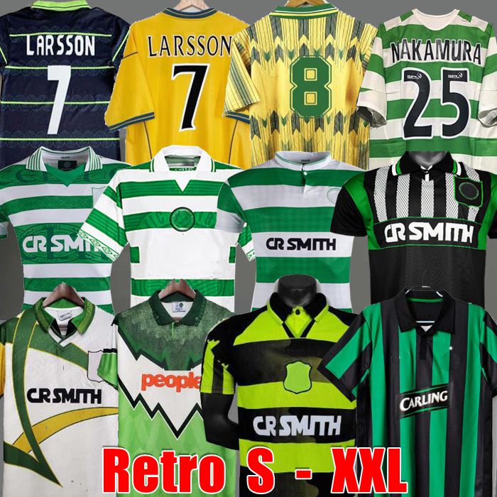 Celtices retro 01 02 soccer jerseys HOME 95 96 97 98 99 football shirts LARSSON Sutton NAKAMURA KEANE black Sutton 05 06 07 08 89 91 92 84 85 DALGLISH Celts, 97/99 away
Celtices retro 01 02 soccer jerseys HOME 95 96 97 98 99 football shirts LARSSON Sutton NAKAMURA KEANE black Sutton 05 06 07 08 89 91 92 84 85 DALGLISH Celts, 97/99 away