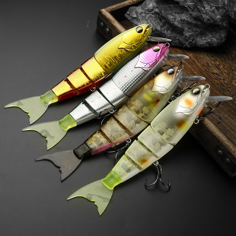 Baits Lures Swimming Bait Jointed Fishing Lure Floating Hard bait with Jerk For Big Bass Pike Minnow High Quality 230630