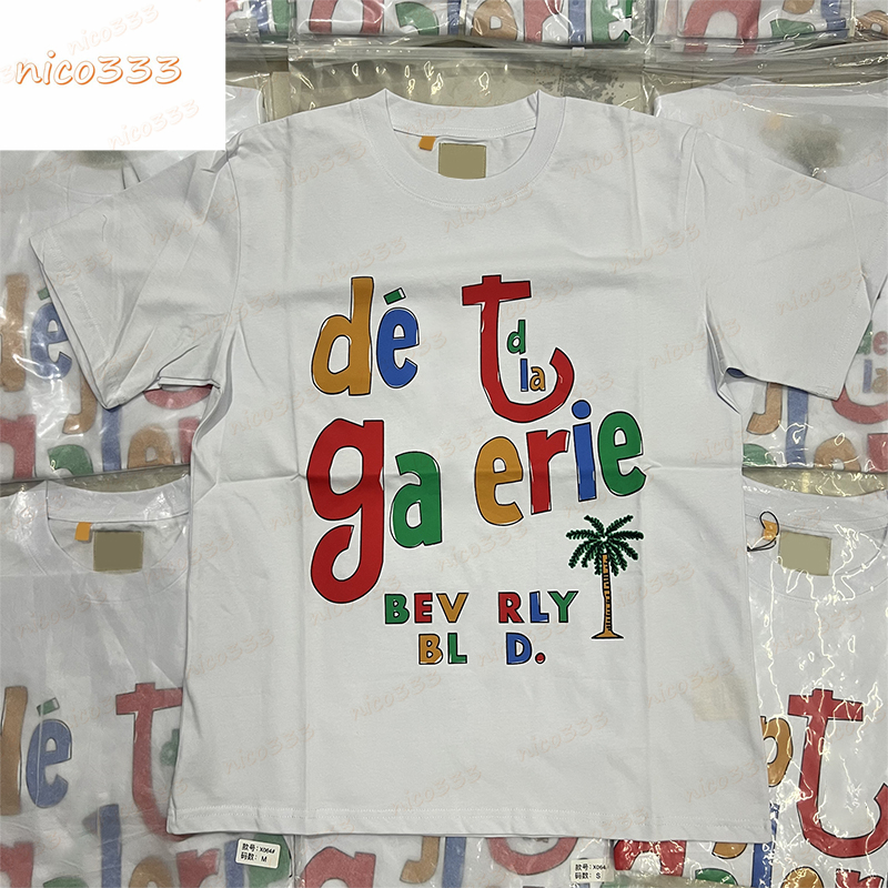 23ss New t shirt GA Depts coconut beach graffiti letter pattern print round neck loose cotton versatile street mens women short sleeve, #01
23ss New t shirt GA Depts coconut beach graffiti letter pattern print round neck loose cotton versatile street mens women short sleeve, #01
