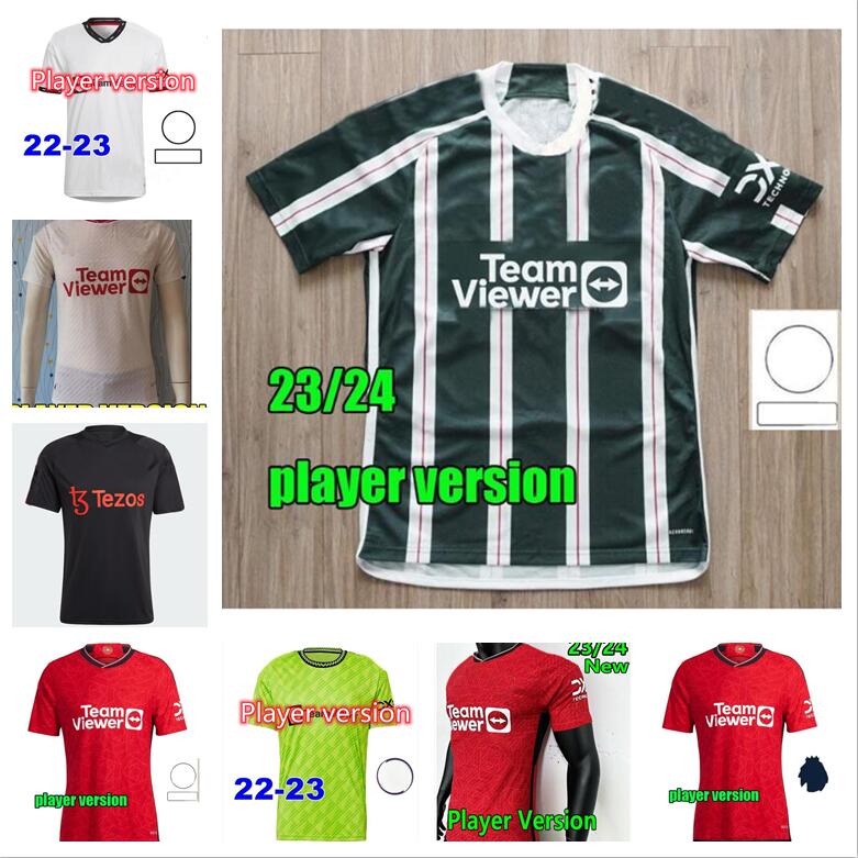ANTONY SANCHO RASHFORD soccer jerseys 22 23 24 B. FERNANDES 2023 MANS player version UTD CASEMIRO SHAW MARTINEZ Manchester football shirt men kids kit uniforms, Adult size
ANTONY SANCHO RASHFORD soccer jerseys 22 23 24 B. FERNANDES 2023 MANS player version UTD CASEMIRO SHAW MARTINEZ Manchester football shirt men kids kit uniforms, Adult size