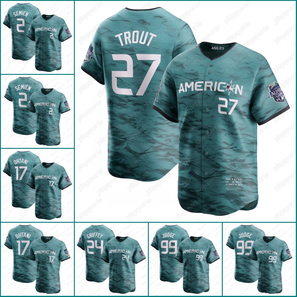 2023 All-Star Baseball Jerseys American League Jonah Heim Yandy Diaz Marcus Semien Josh Jung Corey Seager 27 Mike Trout 99 Aaron Judge Randy Arozarena 17 Shohei Ohtani, American men cool s-xxxl
2023 All-Star Baseball Jerseys American League Jonah Heim Yandy Diaz Marcus Semien Josh Jung Corey Seager 27 Mike Trout 99 Aaron Judge Randy Arozarena 17 Shohei Ohtani, American men cool s-xxxl