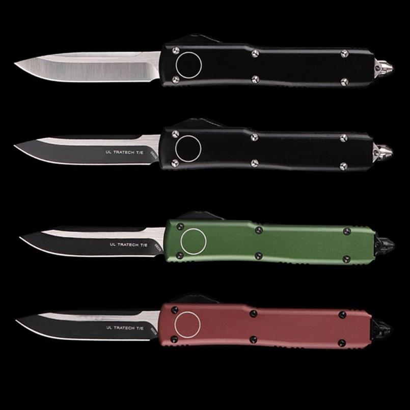 Automatic knife comb double action Tactical knives mt carbide class breaker pocket knifes aluminum auto EDC tools schelin folding 294I
Automatic knife comb double action Tactical knives mt carbide class breaker pocket knifes aluminum auto EDC tools schelin folding 294I