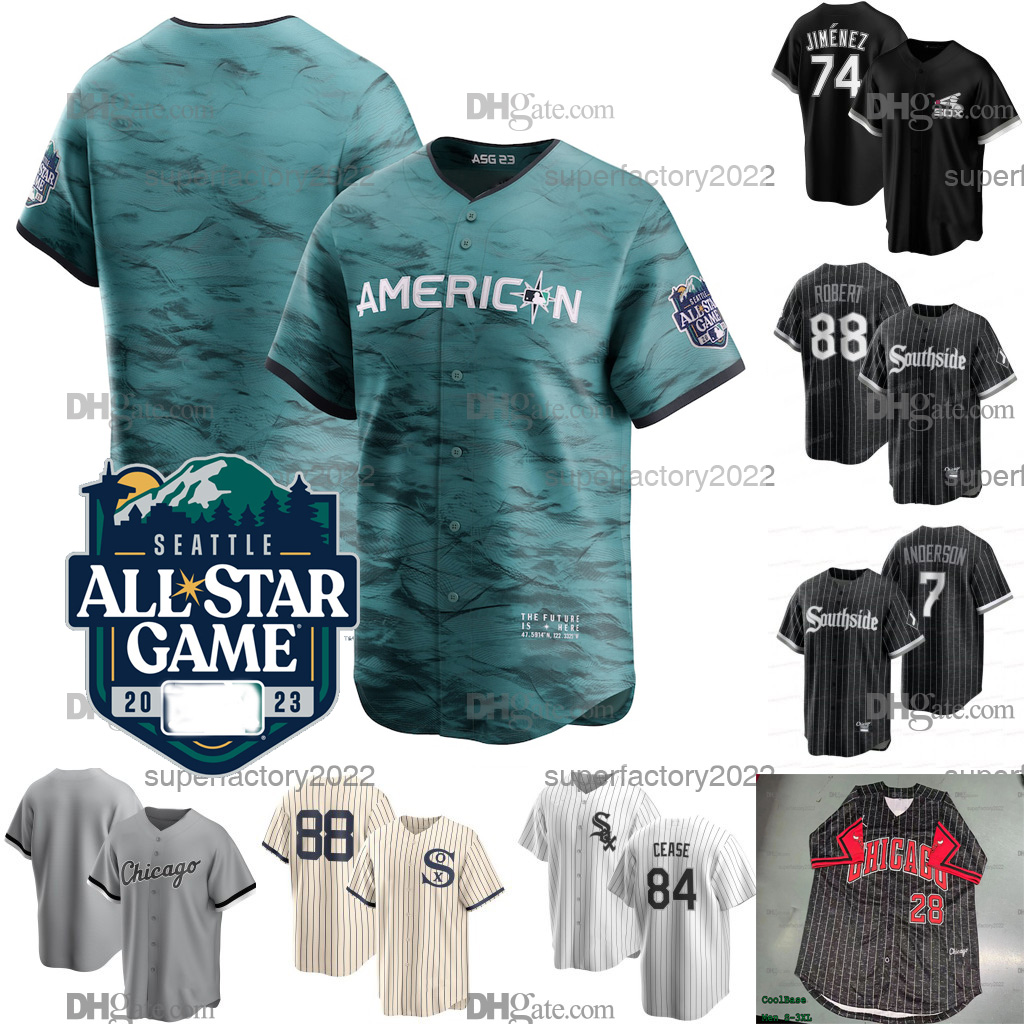 7 Tim Anderson White Sox 2023 All Star Game Baseball Jersey Yoan Moncada Eloy Jimenez Luis Robert Dylan Cease Mike Clevinger Lucas Giolito Yermin Mercede Lance Lynn, Men s-xxxl
7 Tim Anderson White Sox 2023 All Star Game Baseball Jersey Yoan Moncada Eloy Jimenez Luis Robert Dylan Cease Mike Clevinger Lucas Giolito Yermin Mercede Lance Lynn, Men s-xxxl