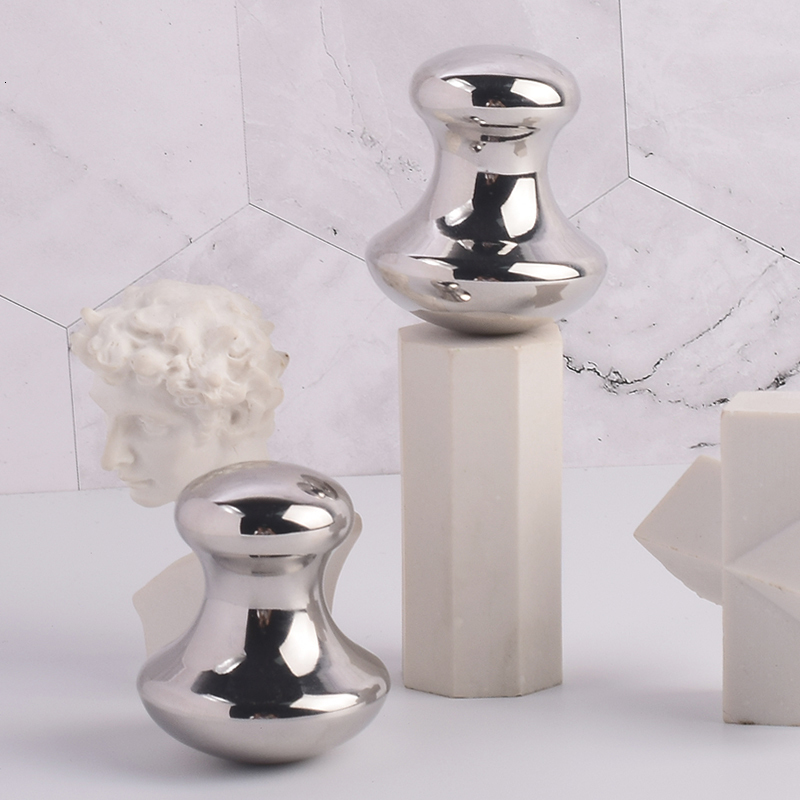 Massage Stones Rocks Mushroom Massager 304 Stainless Steel Face Gua Sha Tool Back Head Foot Massage Anti Wrinkle Cellulite Skin Health Beauty Product 230701