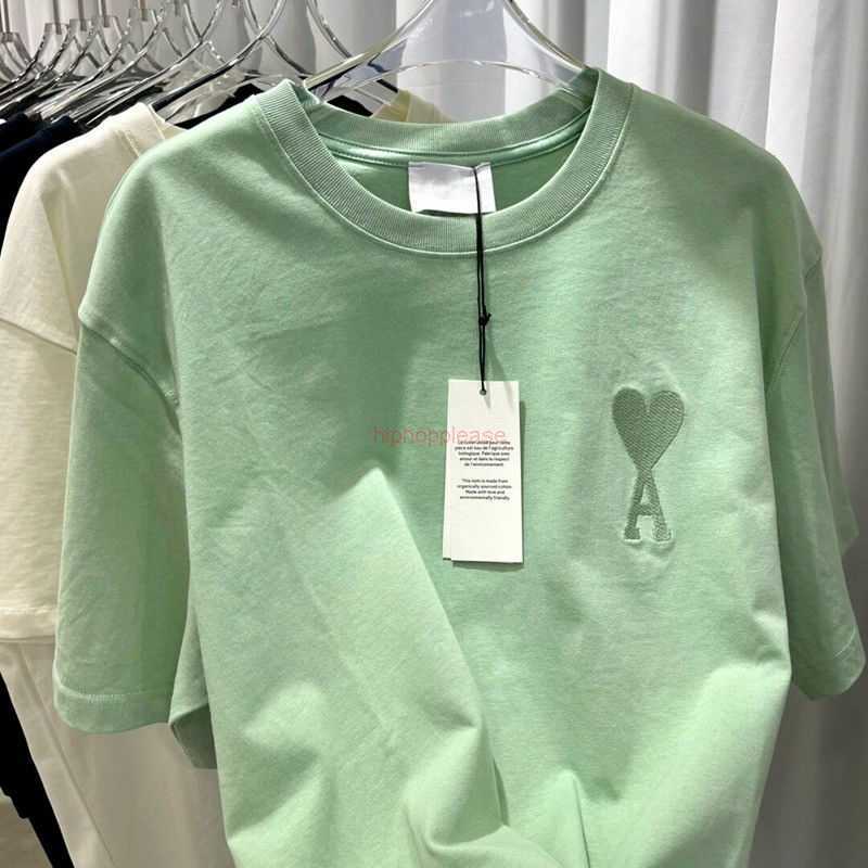 Ami Designer Fashion Clothing Tees Tshirts Counter Mall Light Green Ins Super Hot Love Letter Embroidered Short Sleeved Tshirt for Men Women Summer Loose Fashion Bra, Yellow-green
Ami Designer Fashion Clothing Tees Tshirts Counter Mall Light Green Ins Super Hot Love Letter Embroidered Short Sleeved Tshirt for Men Women Summer Loose Fashion Bra, Yellow-green