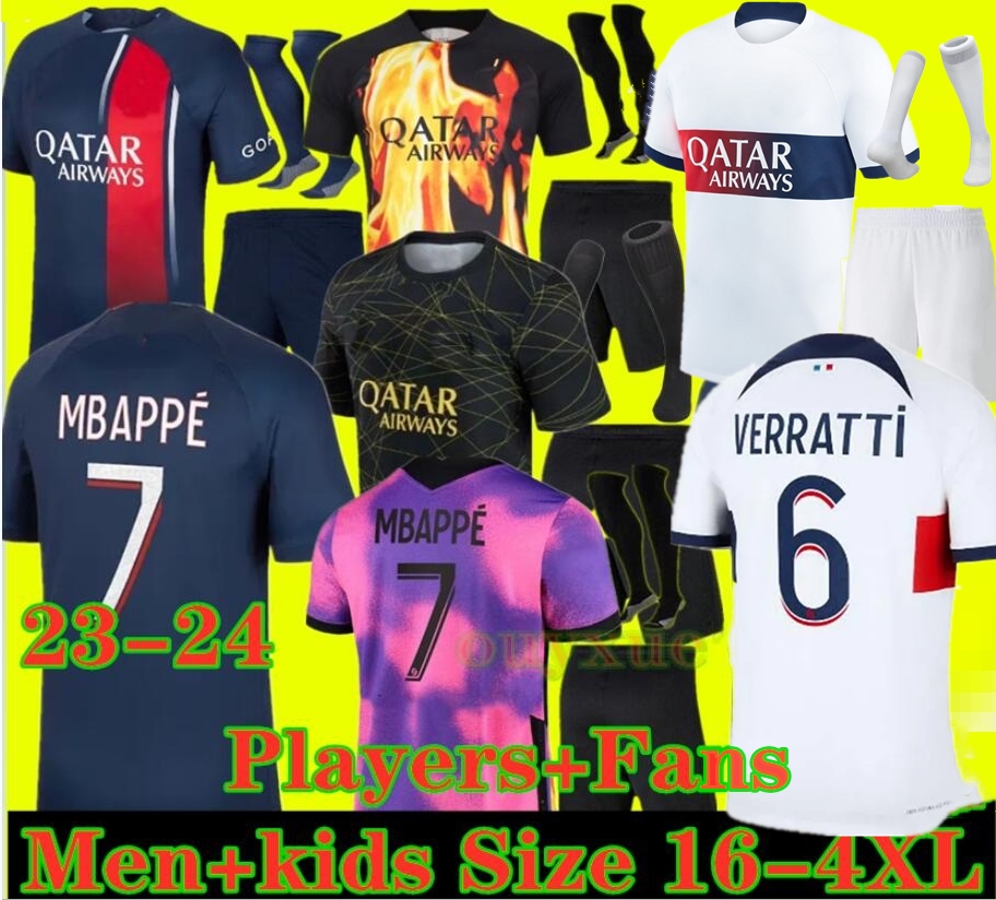 adults and kids 23 24 PSGs MBAPPE soccer jerseys 2023 2024DI MARIA WIJNALDUM SERGIO RAMOS HAKIMI fourth Maillots de football kit ICARDI VERRATTI third 4TH, Player version
adults and kids 23 24 PSGs MBAPPE soccer jerseys 2023 2024DI MARIA WIJNALDUM SERGIO RAMOS HAKIMI fourth Maillots de football kit ICARDI VERRATTI third 4TH, Player version