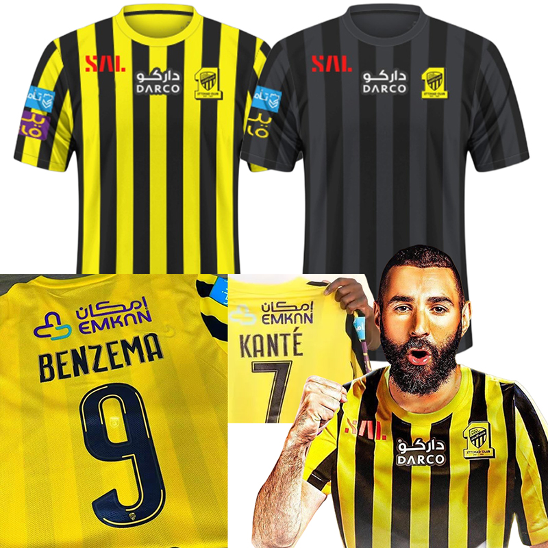 22 23 Al Ittihad Benzema Kante Soccer Jerseys 2023 Hamdallah Romarinho Camara Home Away Jerseys Costa Coronado Hegazy pre match training jersey Football Shirts, Third
22 23 Al Ittihad Benzema Kante Soccer Jerseys 2023 Hamdallah Romarinho Camara Home Away Jerseys Costa Coronado Hegazy pre match training jersey Football Shirts, Third