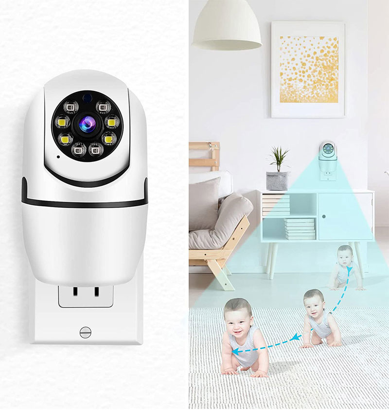 A11 WIFI Wireless IP Cameras Smart Home PTZ Security Camera CCTV 1080P 360° Rotate Two-way Audio LED Night Vision Baby Monitor Motion Detection Video 