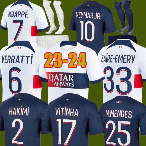 23 24 pSGS soccer jerseys MBAPPE Maillot de football 2023 2024 HAKIMI VERRATTI VITINHA SOLER ZAIRE-EMERY MENDES DANILO jersey men kids sets maillot foot enfants socks, Kids home socks
23 24 pSGS soccer jerseys MBAPPE Maillot de football 2023 2024 HAKIMI VERRATTI VITINHA SOLER ZAIRE-EMERY MENDES DANILO jersey men kids sets maillot foot enfants socks, Kids home socks