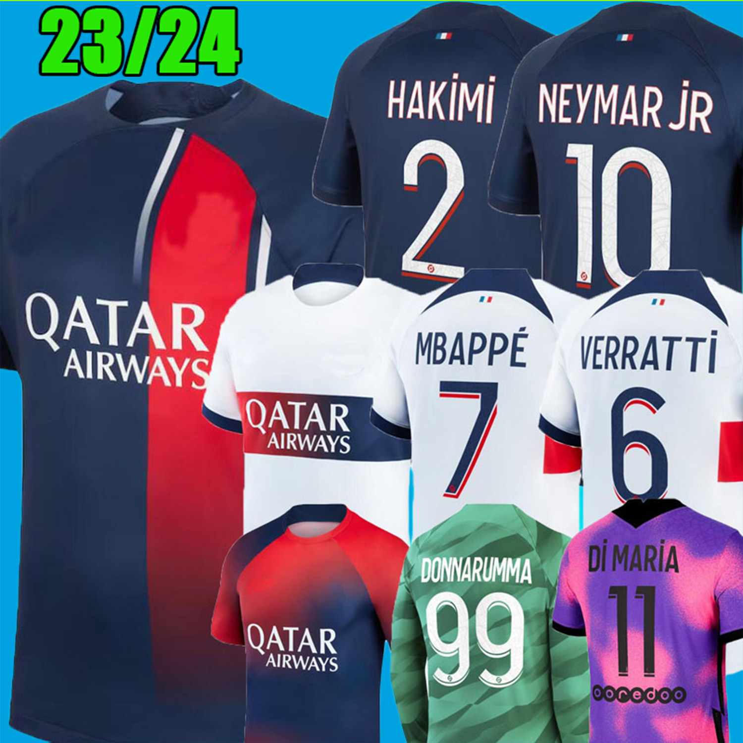 MBAPPE HAKIMI soccer jerseys 23 24 SERGIO RAMOS Maillots de football 2023 MARQUINHOS VERRATTI pSGS HAKIMI men kids kit shirt uniforms maillot foot tops ps g jersey, 23 24 long sleeve
MBAPPE HAKIMI soccer jerseys 23 24 SERGIO RAMOS Maillots de football 2023 MARQUINHOS VERRATTI pSGS HAKIMI men kids kit shirt uniforms maillot foot tops ps g jersey, 23 24 long sleeve