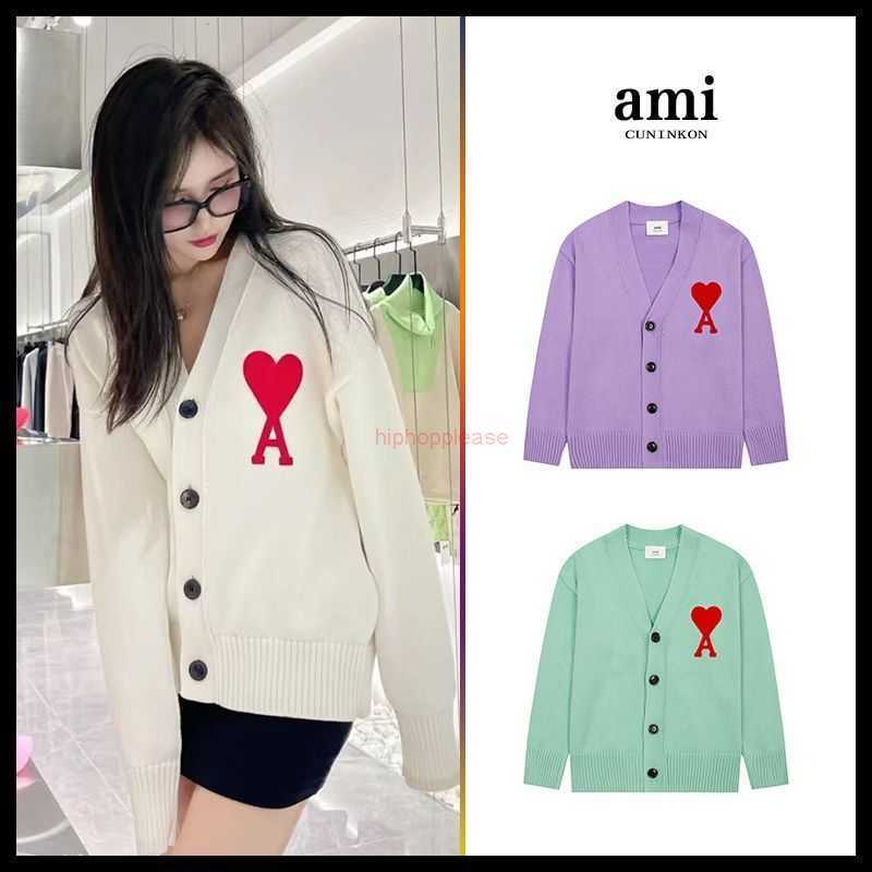 Ami Designer Fashion Clothing Sweaters the Right Version of Ami Love 2022ss Autumn Winter New Classic Embroidery Big Love Couple Cardigan Sweater Coat, Shipping fee
Ami Designer Fashion Clothing Sweaters the Right Version of Ami Love 2022ss Autumn Winter New Classic Embroidery Big Love Couple Cardigan Sweater Coat, Shipping fee