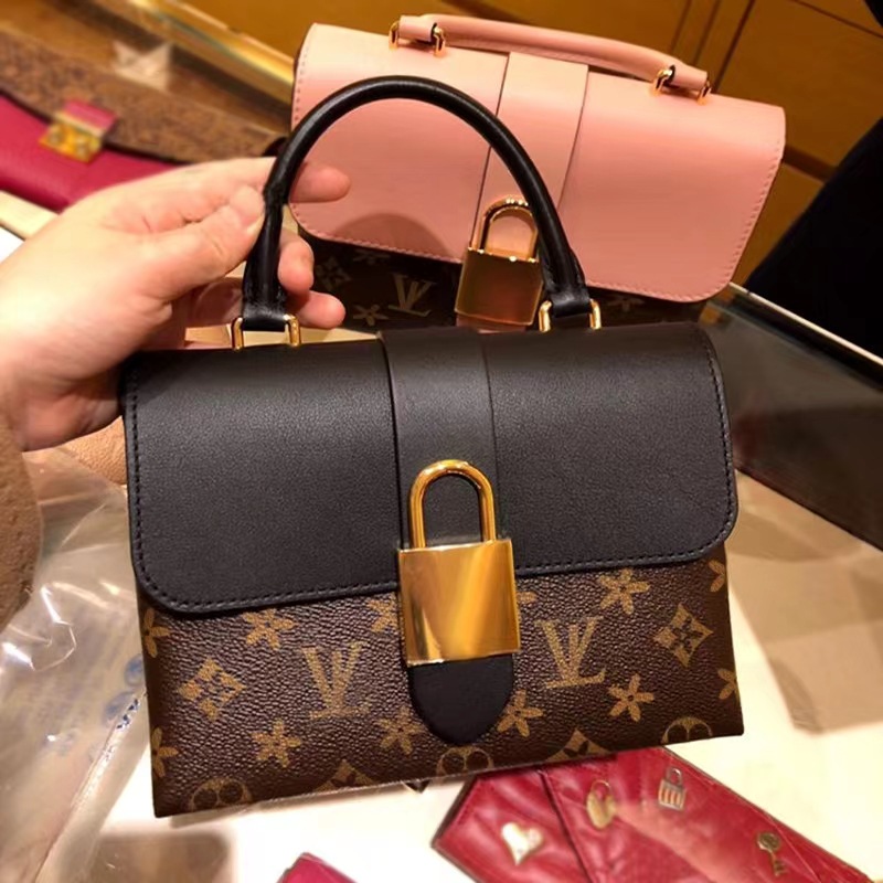 2023 Designer luxury LOCKY BB Bags Fashion Women Bag Genuine Leather Handbag Shoulder Messenger Package Brand Color Matching Crossbody Tote louise vutton viuton