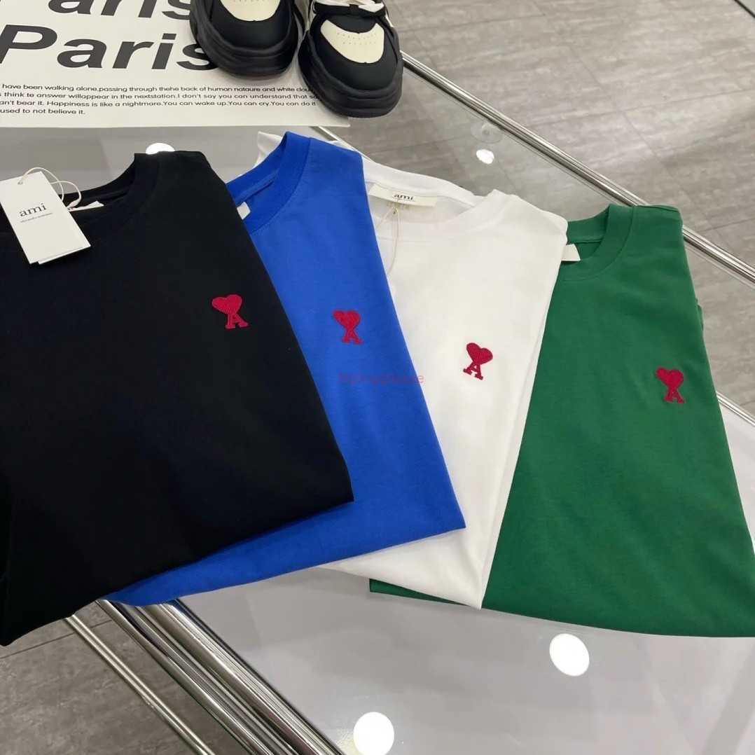 Ami Designer Fashion Clothing Tees Tshirts 2023 New Summer Embroidery Tshirts for Men Women Short Sleeve Loose Cotton Love Ami Couple Costume Half Sleeve Top Trendy B, Paster pink
Ami Designer Fashion Clothing Tees Tshirts 2023 New Summer Embroidery Tshirts for Men Women Short Sleeve Loose Cotton Love Ami Couple Costume Half Sleeve Top Trendy B, Paster pink