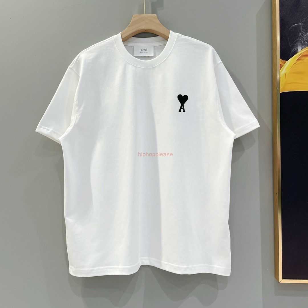 Ami Designer Fashion Clothing Tees Tshirts Revision Ami Love Black Heart White Heart Chain Embroidery Short Sleeve T-shirt Limited in Hong Kong, Black white heart: a cool thinner with
Ami Designer Fashion Clothing Tees Tshirts Revision Ami Love Black Heart White Heart Chain Embroidery Short Sleeve T-shirt Limited in Hong Kong, Black white heart: a cool thinner with